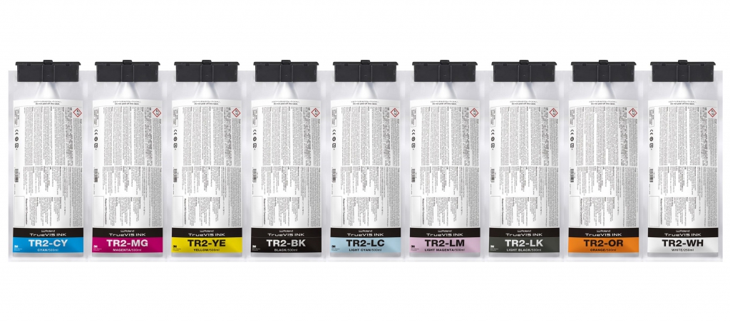 Roland TrueVIS TR2 Lite Black Ink (500ml) - TR2-LK