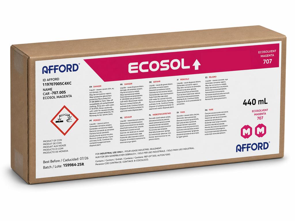 Afford Eco-Sol Max Magenta 440cc