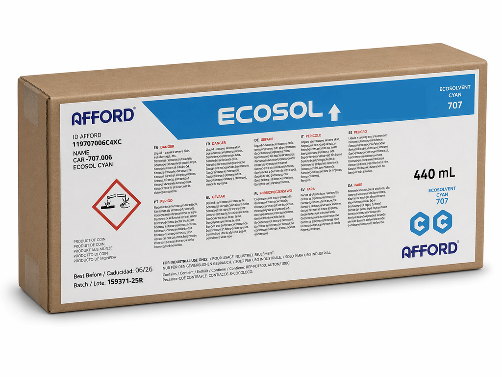 Afford Eco-Sol Max Cyan 440cc