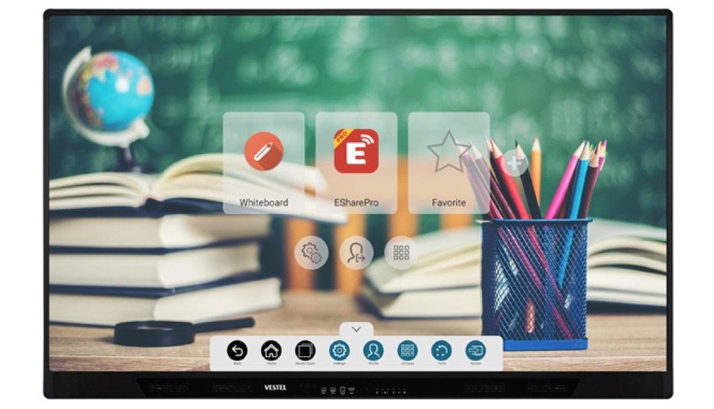 Vestel 75'' IFX UHD 8MS VGA HDMI USB 16:9