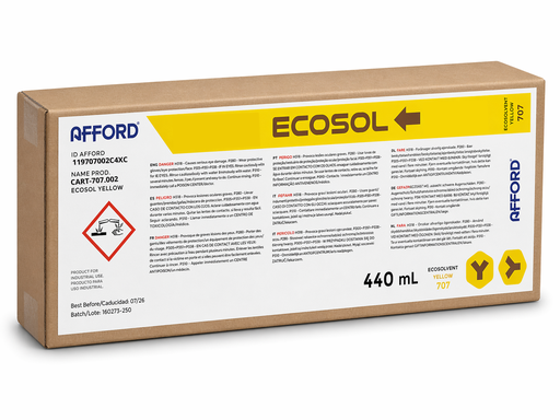 [707y] Afford Eco-Sol Max Yellow 440ml