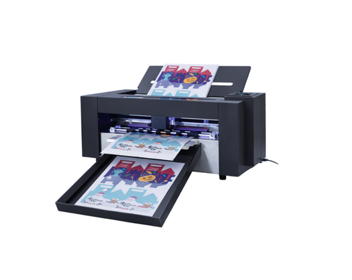 [VM350] Label Cutter VM350 plus Doppia testa per taglio e cordonatura (Camera Cut software, EU plug, 2pcs strip)