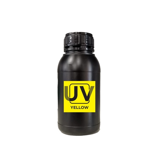 [RFOIUV-500-Y] BOTTIGLIA 500 ML yellow ECO-UV INK